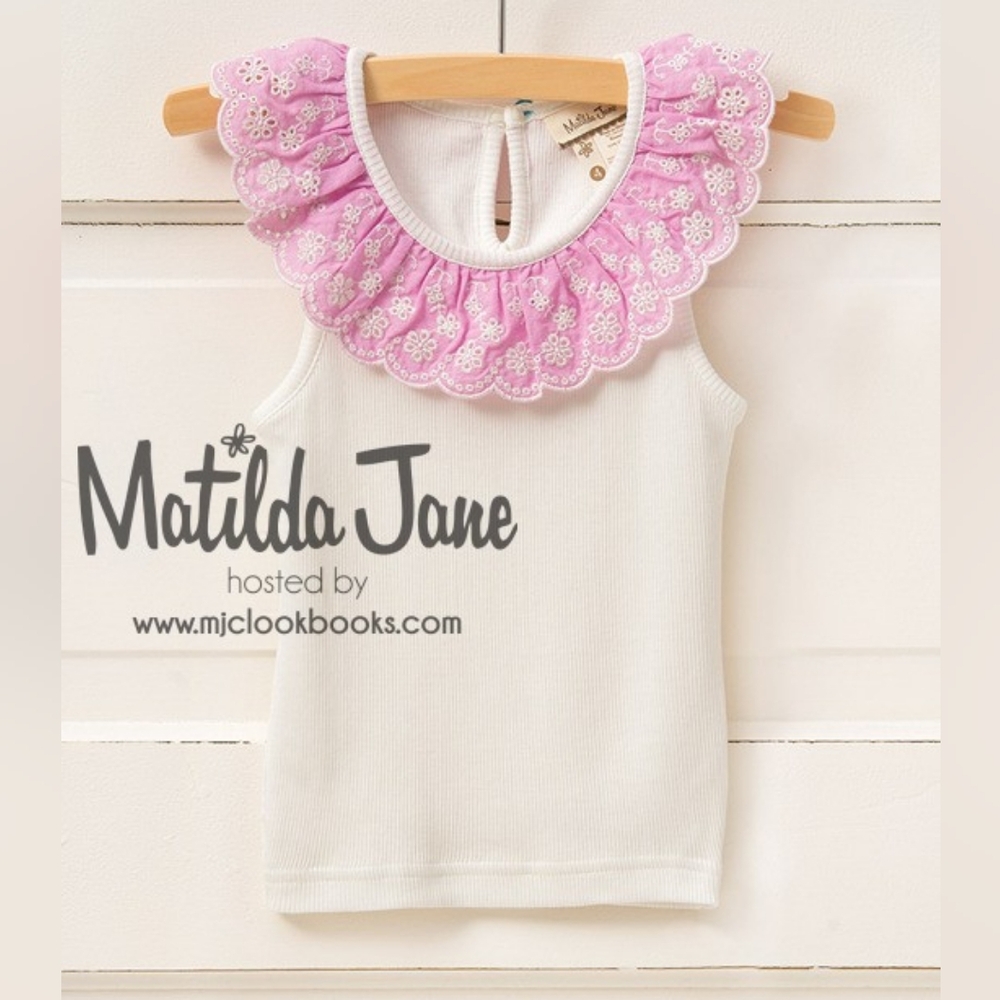 MATILDA JANE Hello Lovely Morning Breeze Tank Girl's size 4